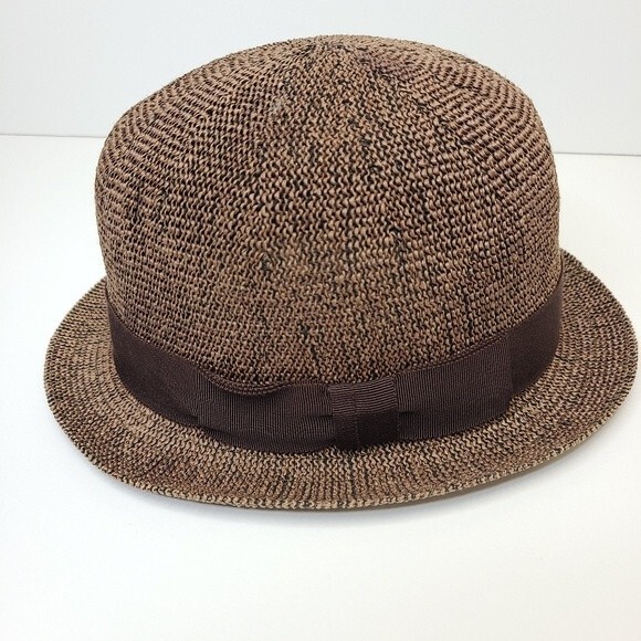 Castano Brown Fedora Straw Hat main image 10